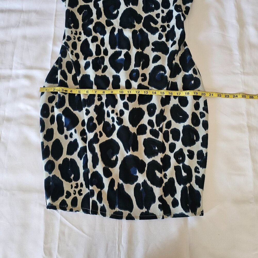 Kardashian Kollection Women's Leopard Print‎ Bodycon Cocktail Dress Size 14 - Picture 15 of 16